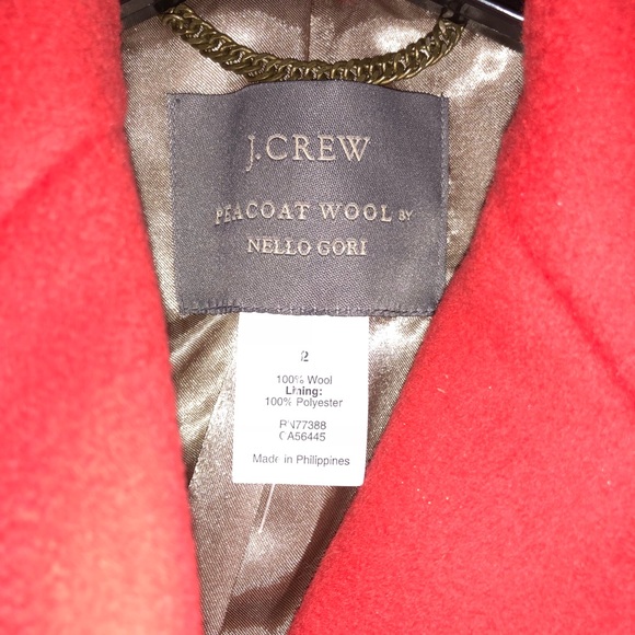 J Crew NWOT Peacoat Popover Jacket - Picture 5 of 8
